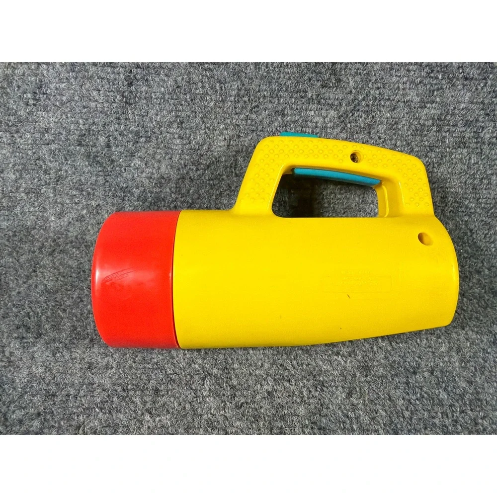 Vintage Playskool Flashlight Color Changing Red Green White Toy 144.03 Tested